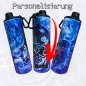 Preview: Trinkflasche/Tumbler 2 Aufsätze Cup 20oz Cheer Pack Katze Rauch PERSONALISIERUNG